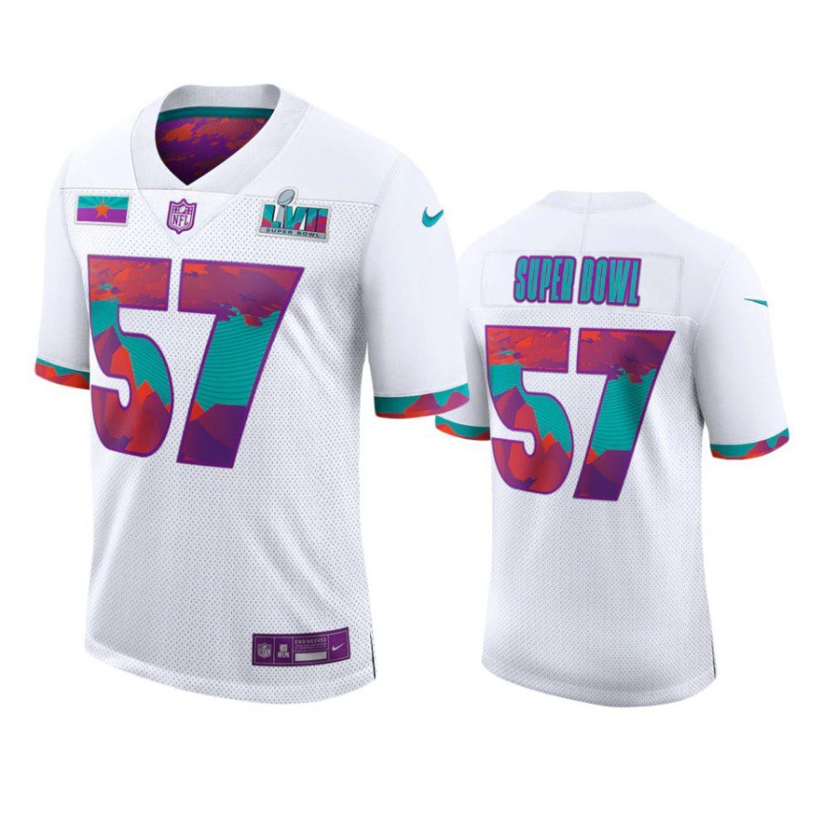 nfl white super bowl lvii jersey