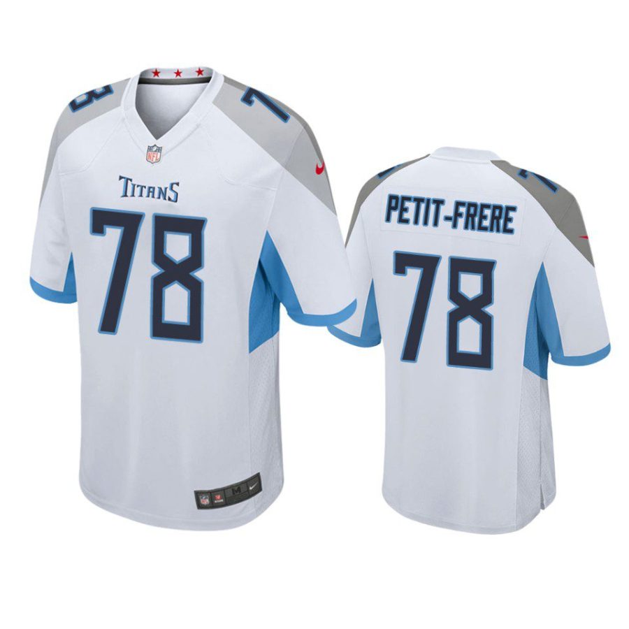 nicholas petit frere titans game white jersey