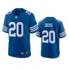 nick cross colts alternate game royal jersey