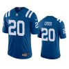 nick cross colts royal vapor jersey