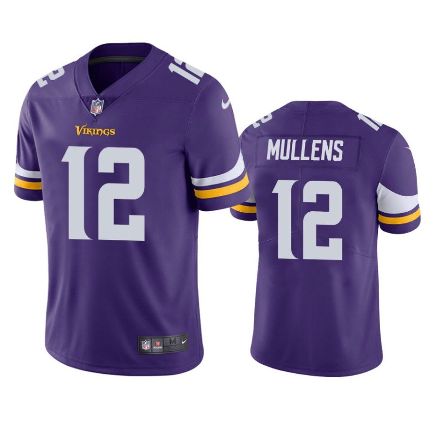 nick mullens vikings jersey purple vapor limited