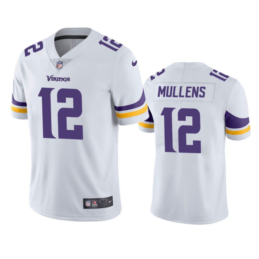 nick mullens vikings jersey white vapor limited