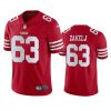 nick zakelj 49ers vapor limited scarlet jersey