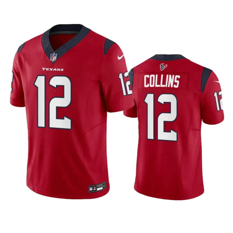 nico collins texans jersey red limited vapor f.u.s.e