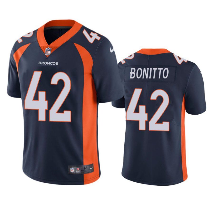 nik bonitto broncos navy vapor jersey