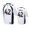 nik bonitto broncos white game jersey