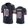 nsimba webster bears jersey navy vapor limited