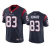 o.j. howard texans vapor limited navy jersey