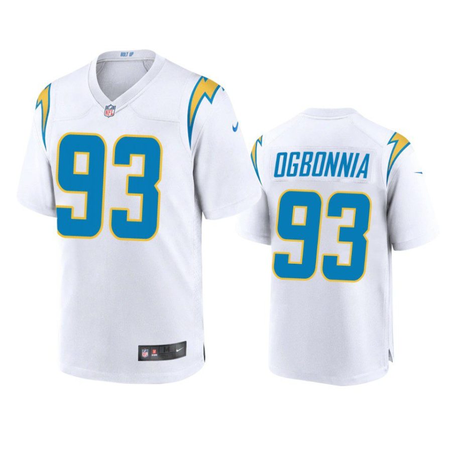 otito ogbonnia chargers game white jersey
