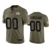 packers custom 2022 salute to service olive jersey