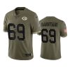 packers david bakhtiari 2022 salute to service olive jersey