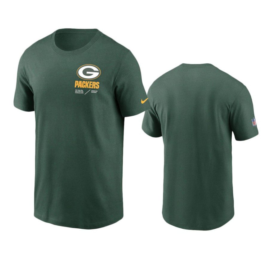 packers green infographic lock up t shirt