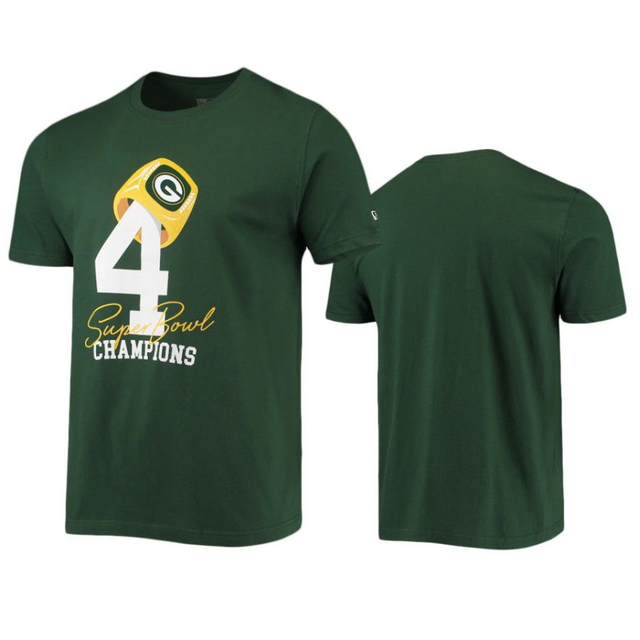 packers green local count rings t shirt