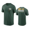 packers green team incline t shirt