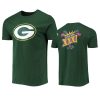 packers green team logo super bowl xxxi t shirt