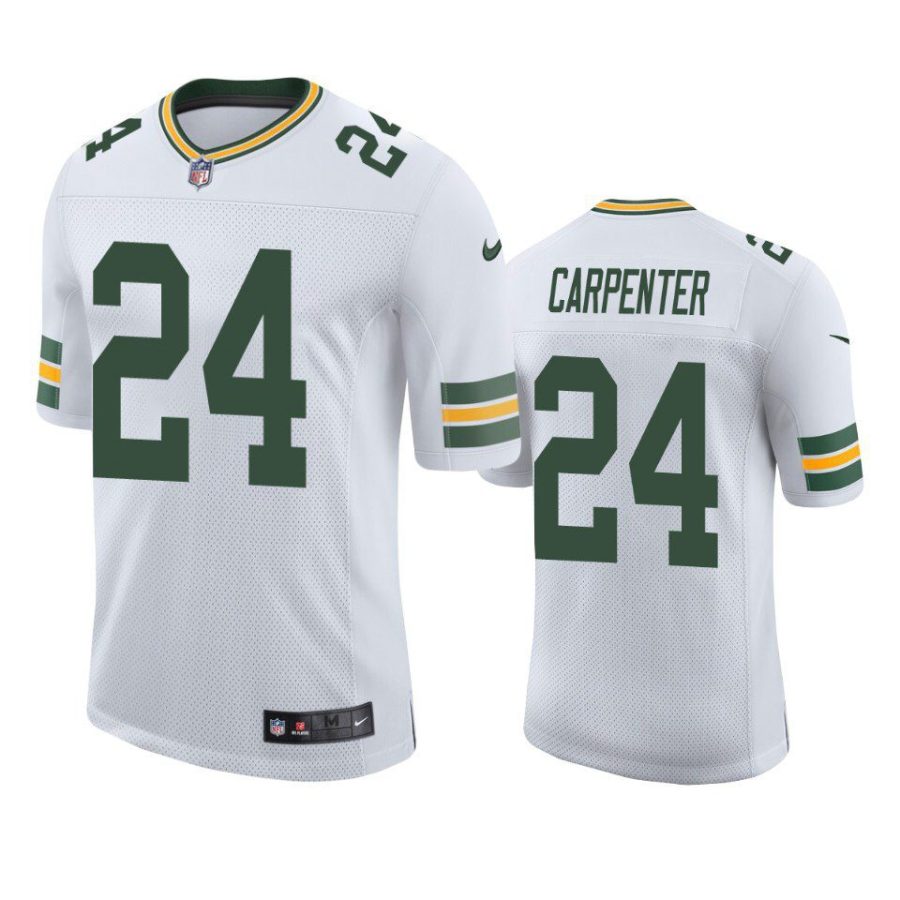 packers tariq carpenter white vapor jersey