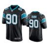 panthers amare barno game black jersey