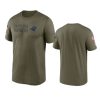 panthers olive 2022 salute to service legend team t shirt