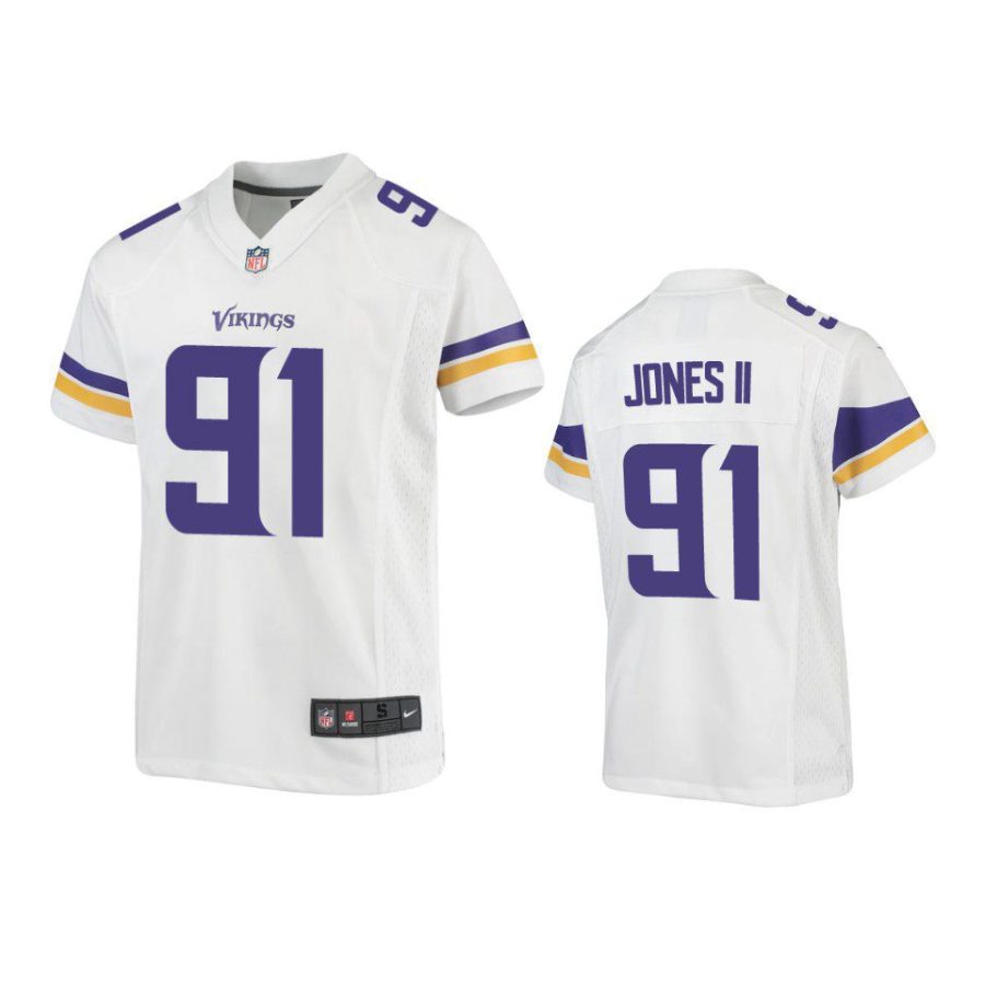 patrick jones ii game youth white jersey