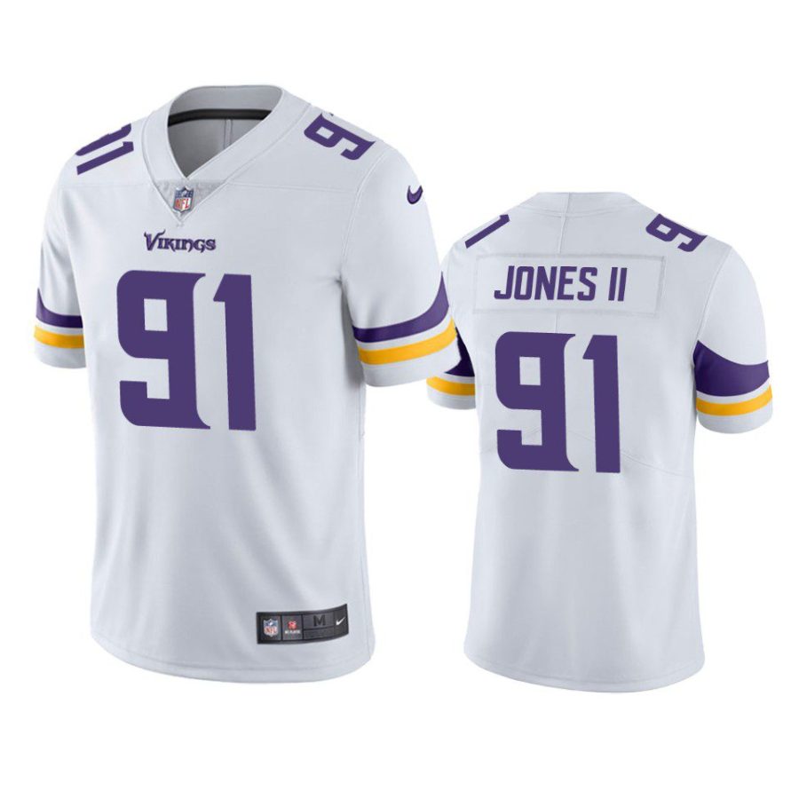 patrick jones ii vikings jersey white vapor limited