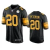 patrick peterson steelers alternate game black jersey