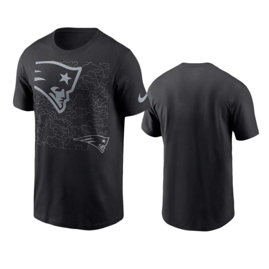 patriots black rflctv t shirt