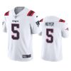 patriots brian hoyer white vapor jersey