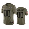 patriots custom olive limited 2022 salute to service jersey