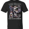 patriots tom brady black thank you for the memories player graphic t shirt