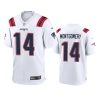 patriots ty montgomery game white jersey