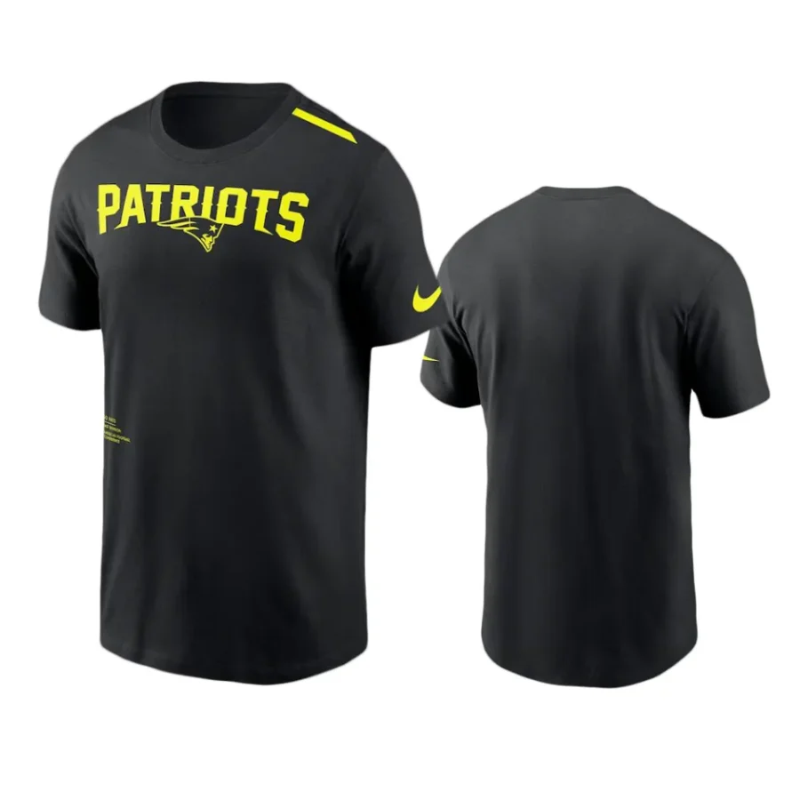 patriots volt black t shirt