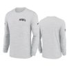 patriots white velocity athletic stack long sleeve t shirt