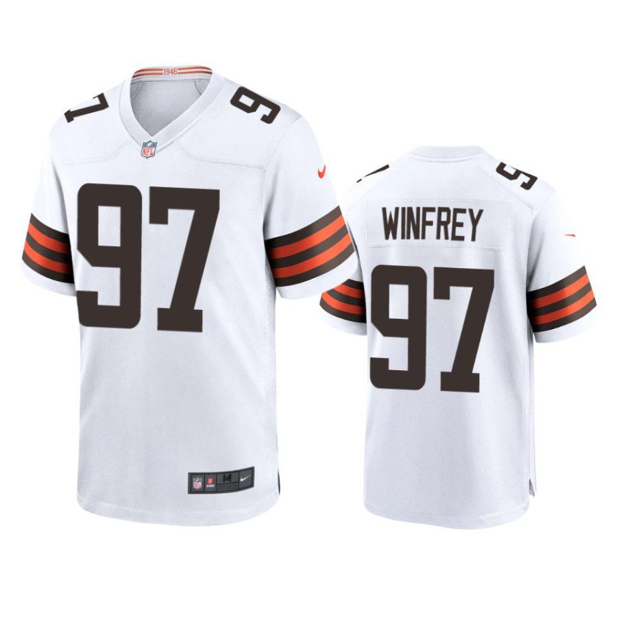 perrion winfrey browns white game jersey