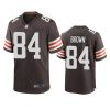 pharaoh brown browns brown game jersey