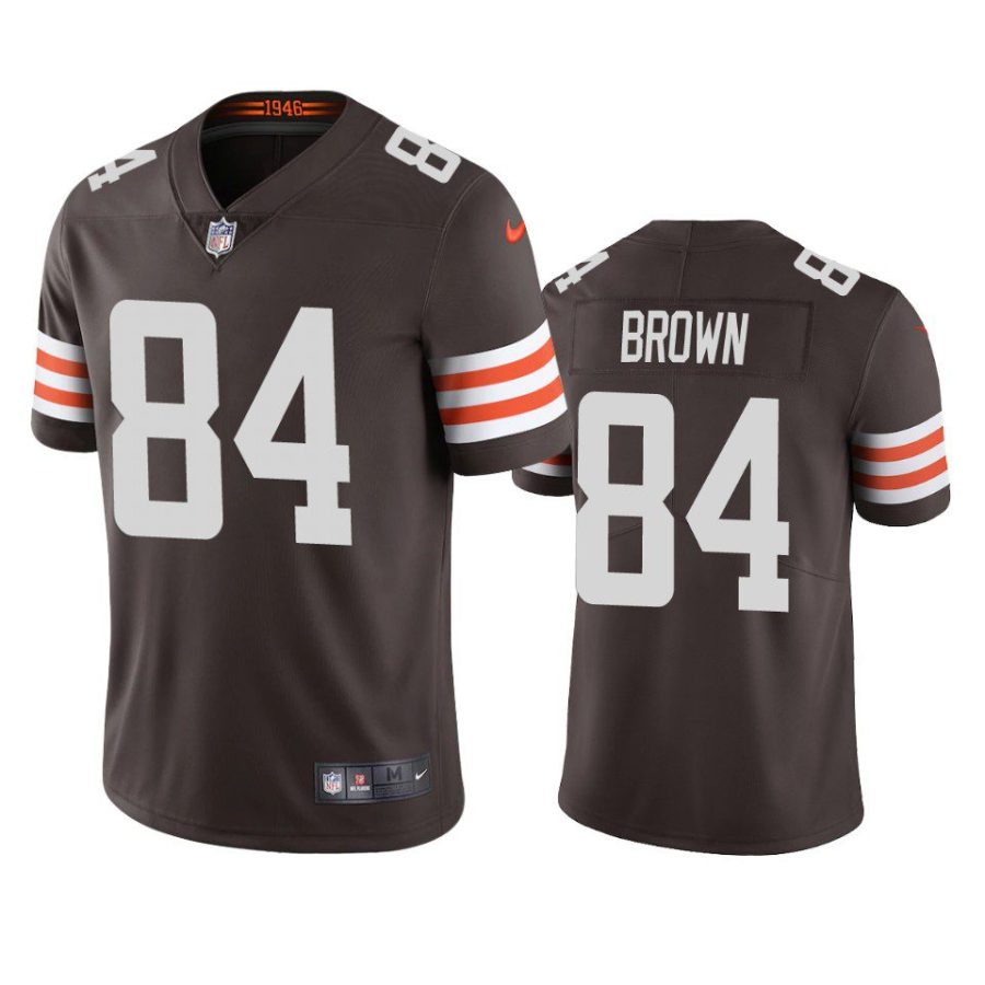 pharaoh brown browns brown vapor limited jersey