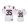 pierre strong jr. game youth white jersey