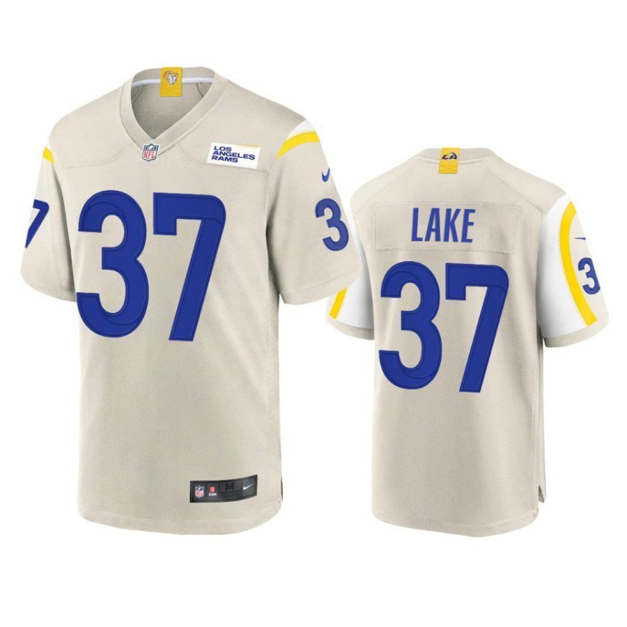 quentin lake rams game bone jersey