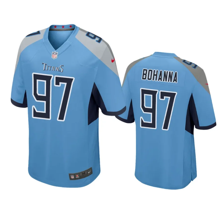 quinton bohanna titans blue game jersey