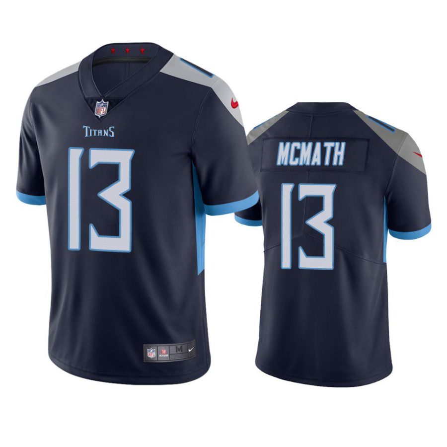 racey mcmath titans jersey navy vapor limited