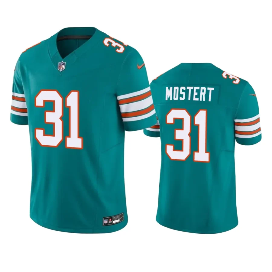 raheem mostert dolphins aqua vapor f.u.s.e. limited jersey