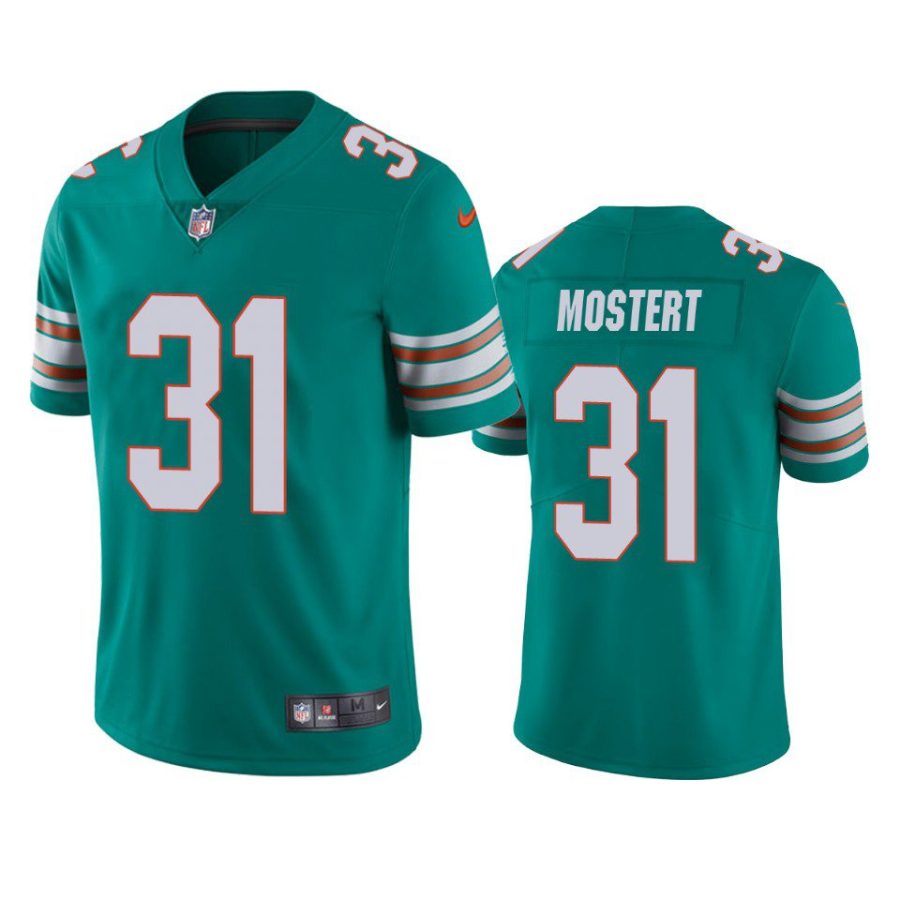 raheem mostert dolphins aqua vapor jersey