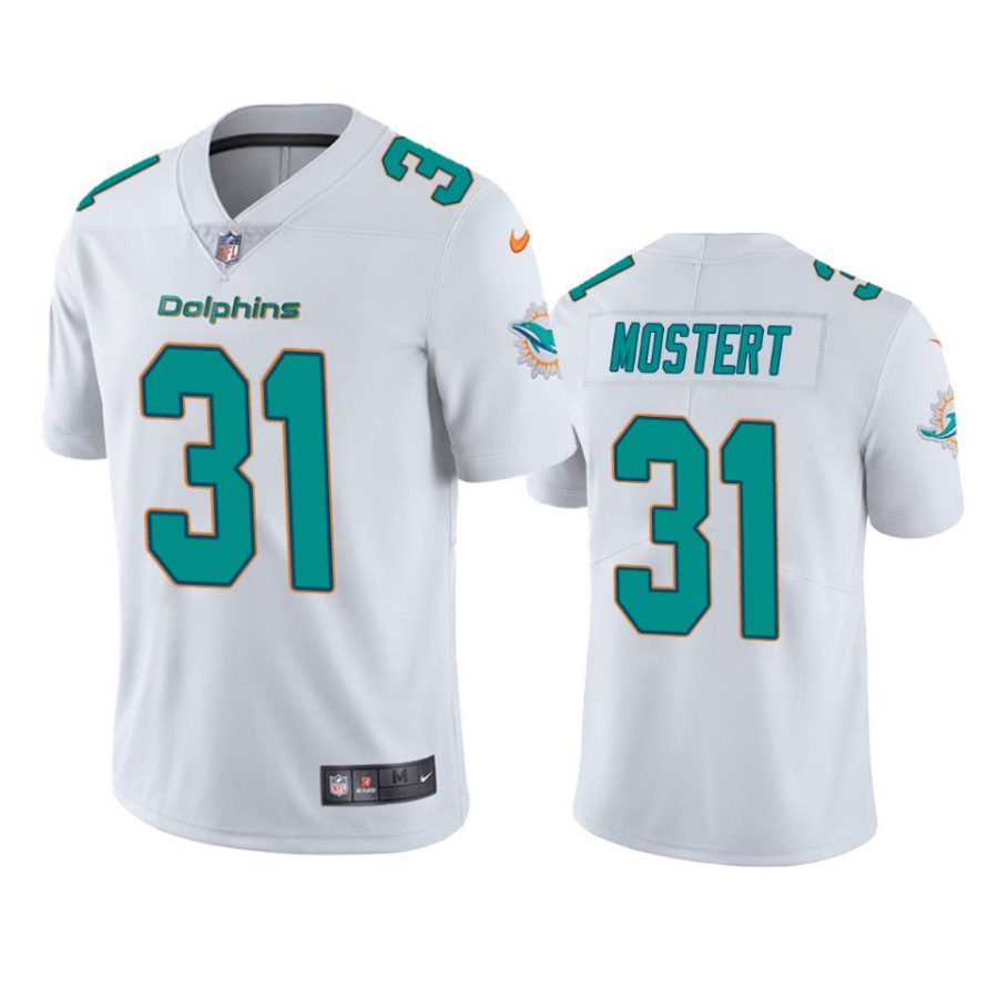 raheem mostert dolphins vapor limited white jersey