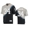 raiders bo jackson black silver retro t shirt