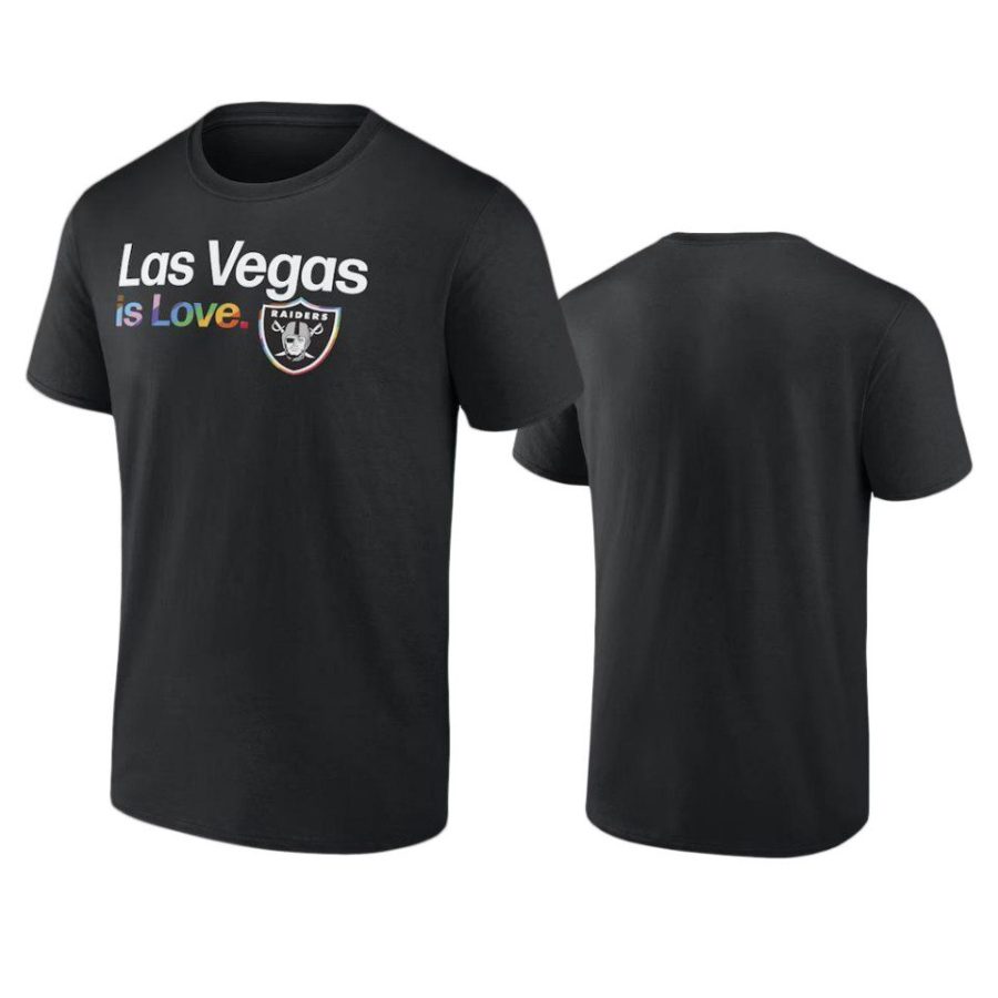 raiders city pride black t shirt