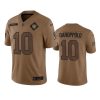 raiders jimmy garoppolo limited 2023 salute to service brown jersey