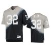 raiders marcus allen black silver retro t shirt