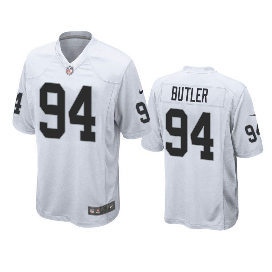 raiders matthew butler game white jersey