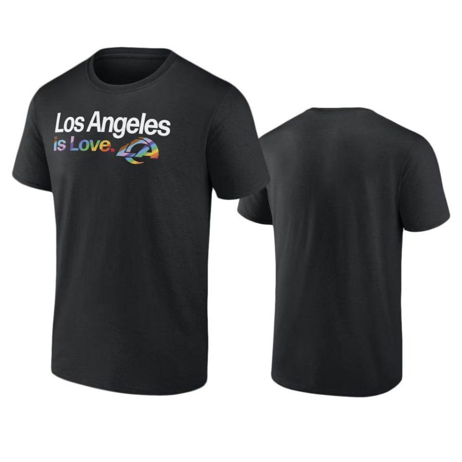 rams city pride black t shirt