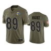 rams tyler higbee 2022 salute to service olive jersey