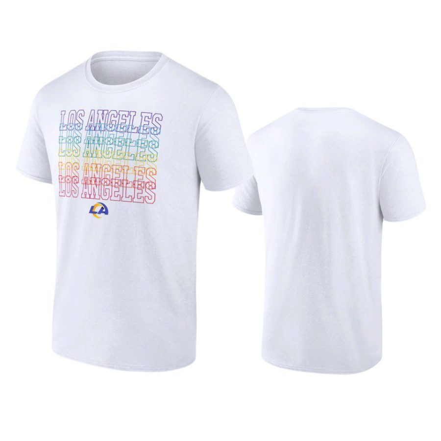 rams white city pride t shirt